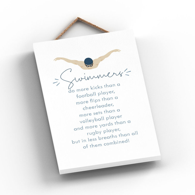 Happy Larry Swimming Swimmers Wall Décor Wayfair.co.uk